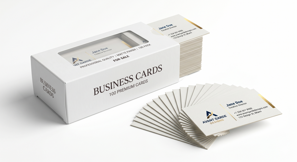 Tarjetas de Presentacion Premium,pack de 100